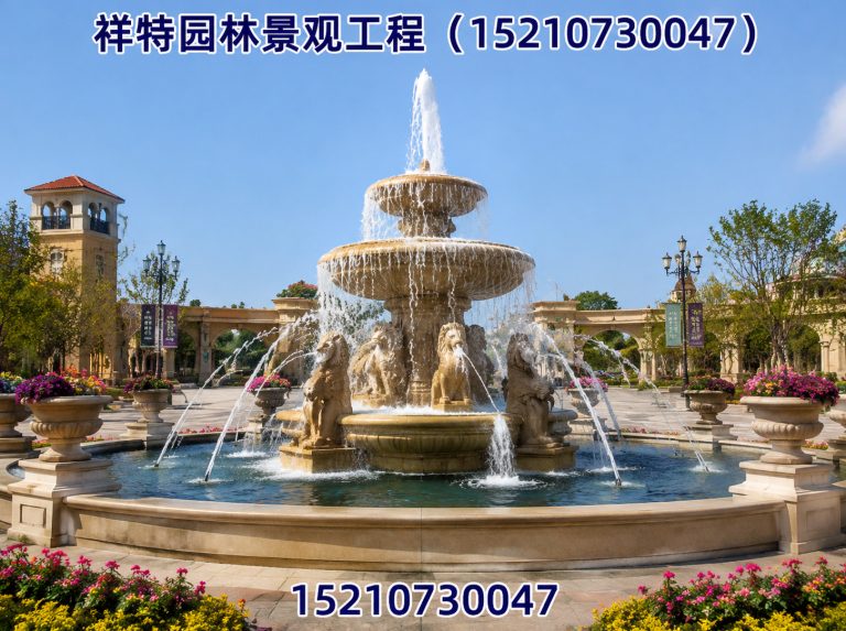 保定祥特园林景观工程展示图